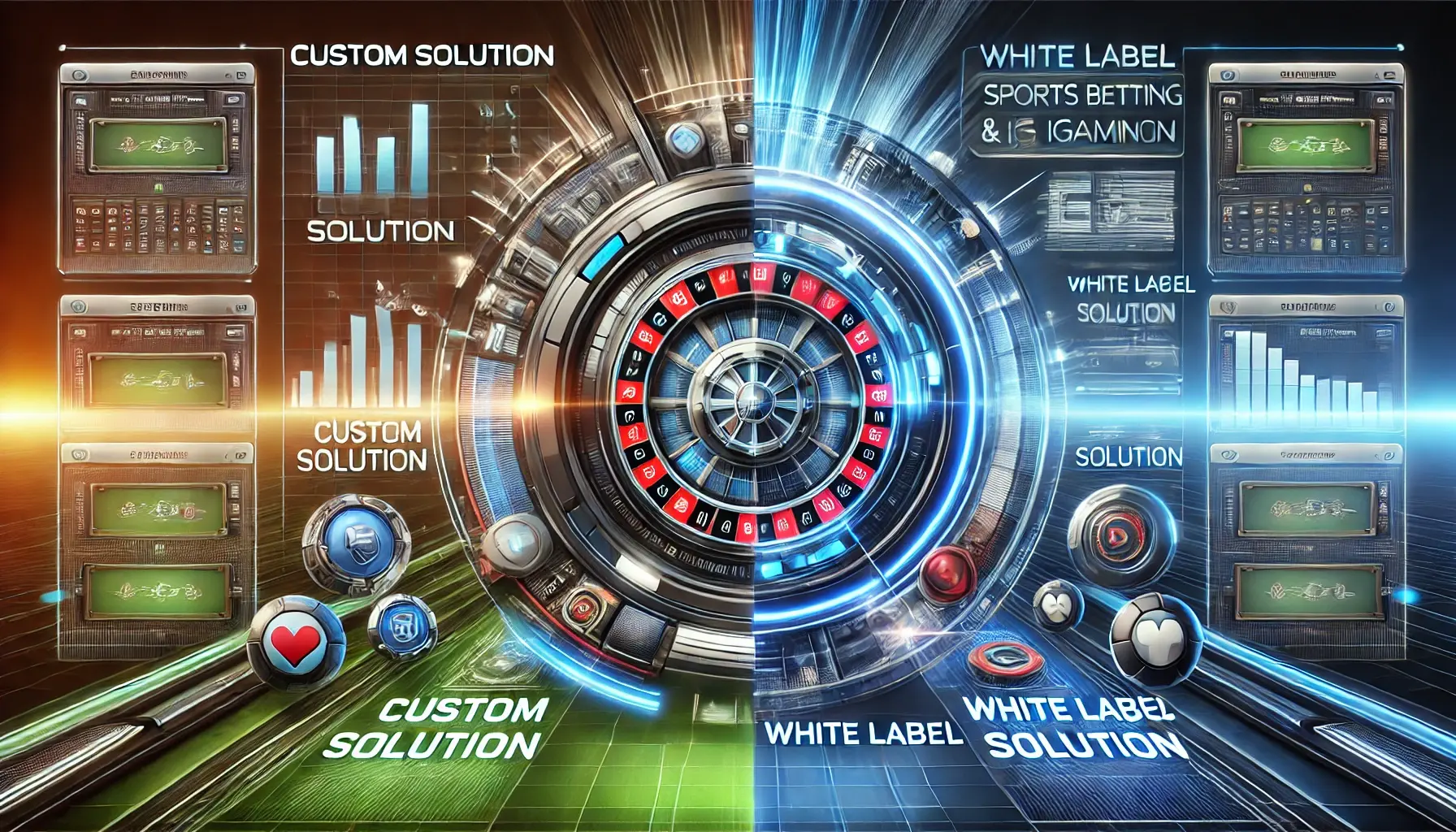 Difference Between Custom and White Label Solutions in Sports Betting and iGaming Platforms