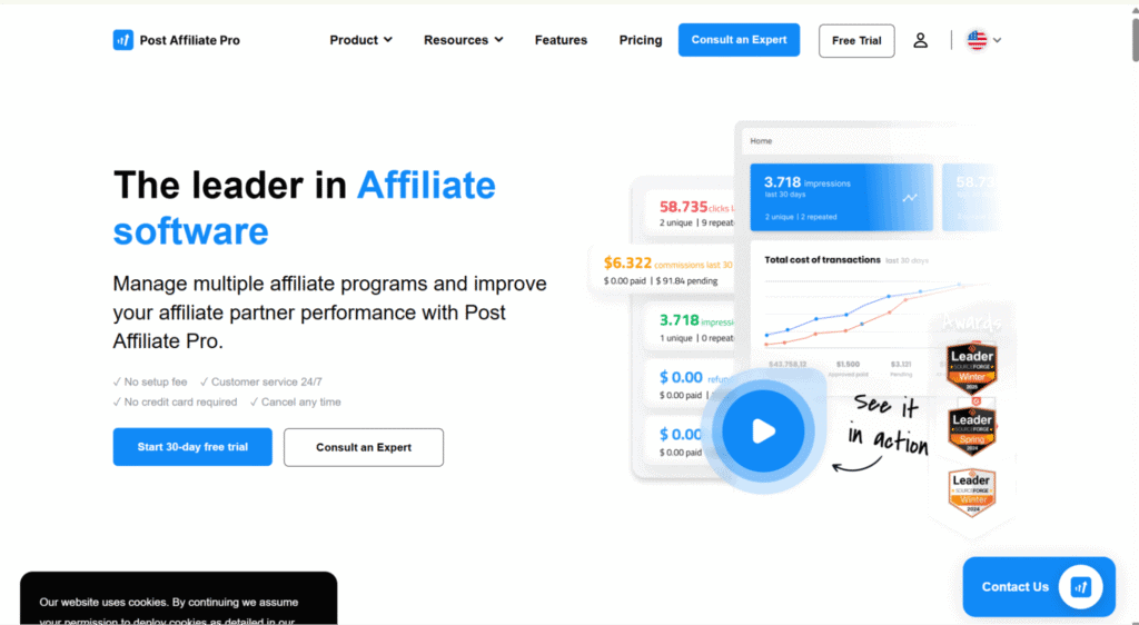 Post Affiliate Pro