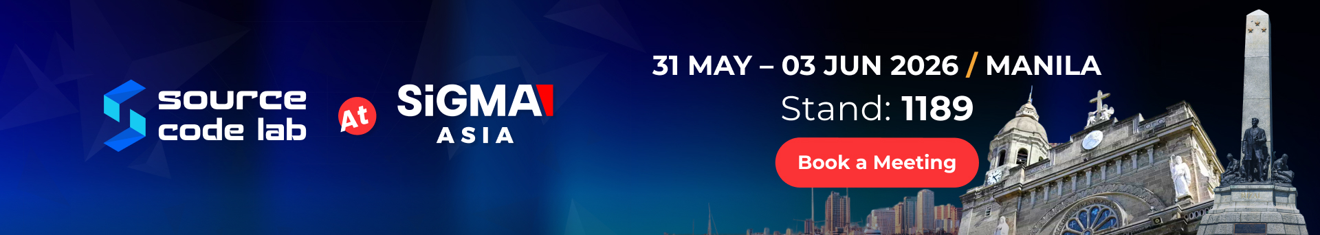 SiGMA Asia Manila 2026 - Book a Meeting