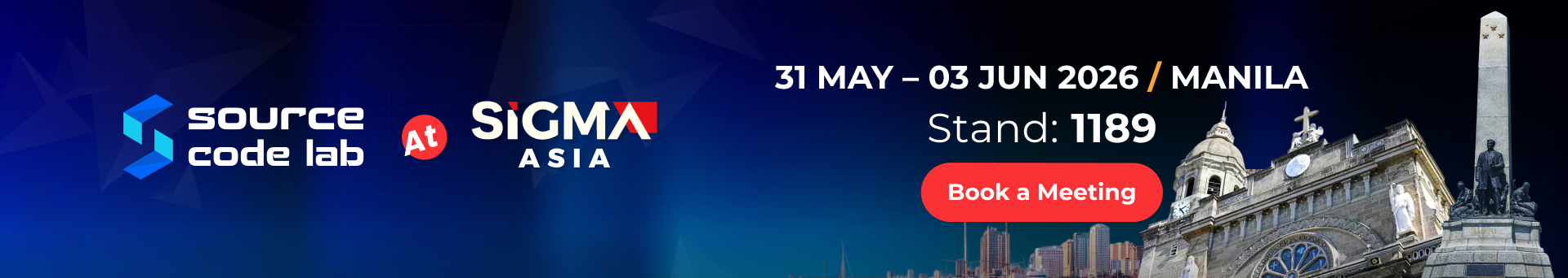 SiGMA Asia Manila 2026 - Book a Meeting