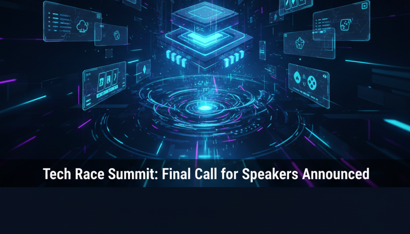 Tech Race Summit: Final Call for Speakers Announced