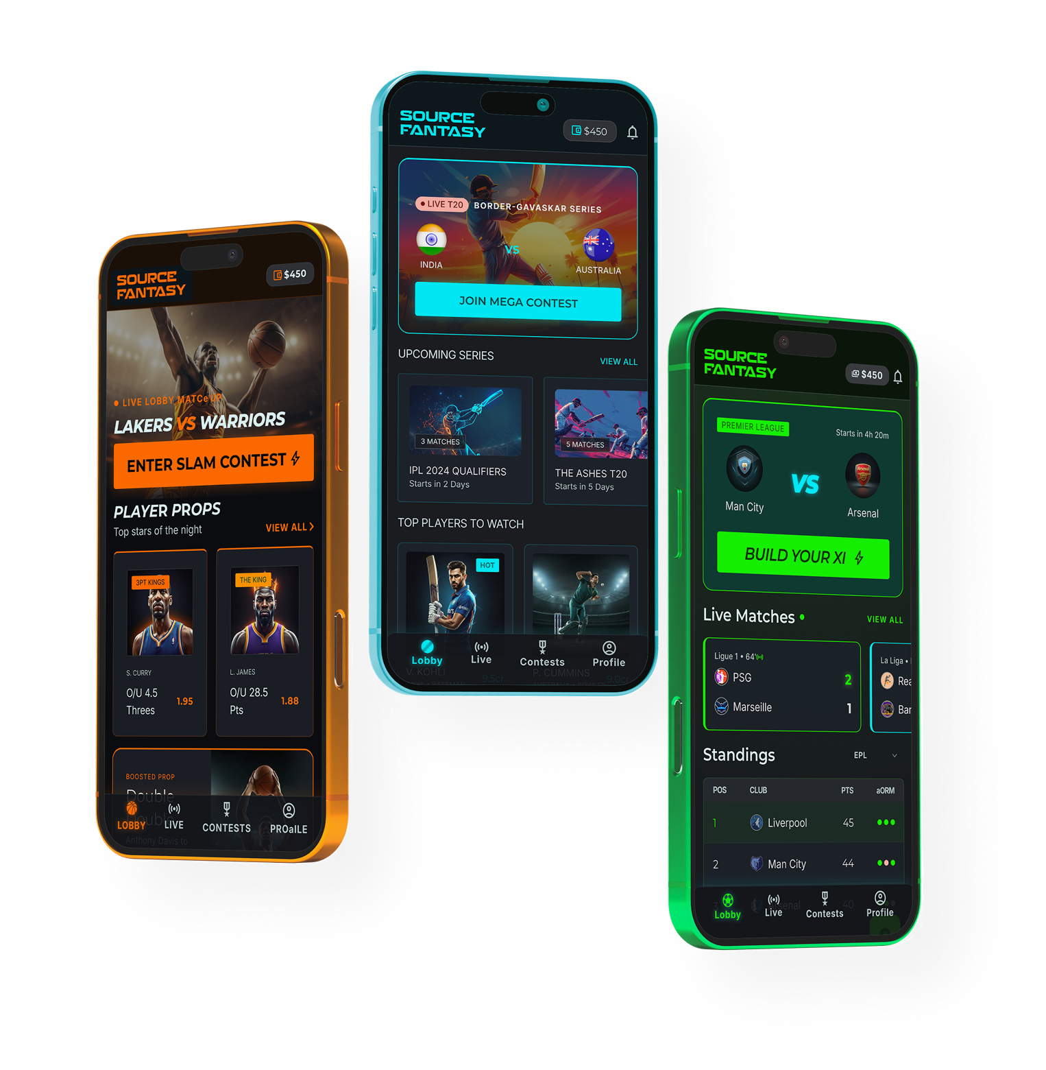 Fantasy Sports Mockup