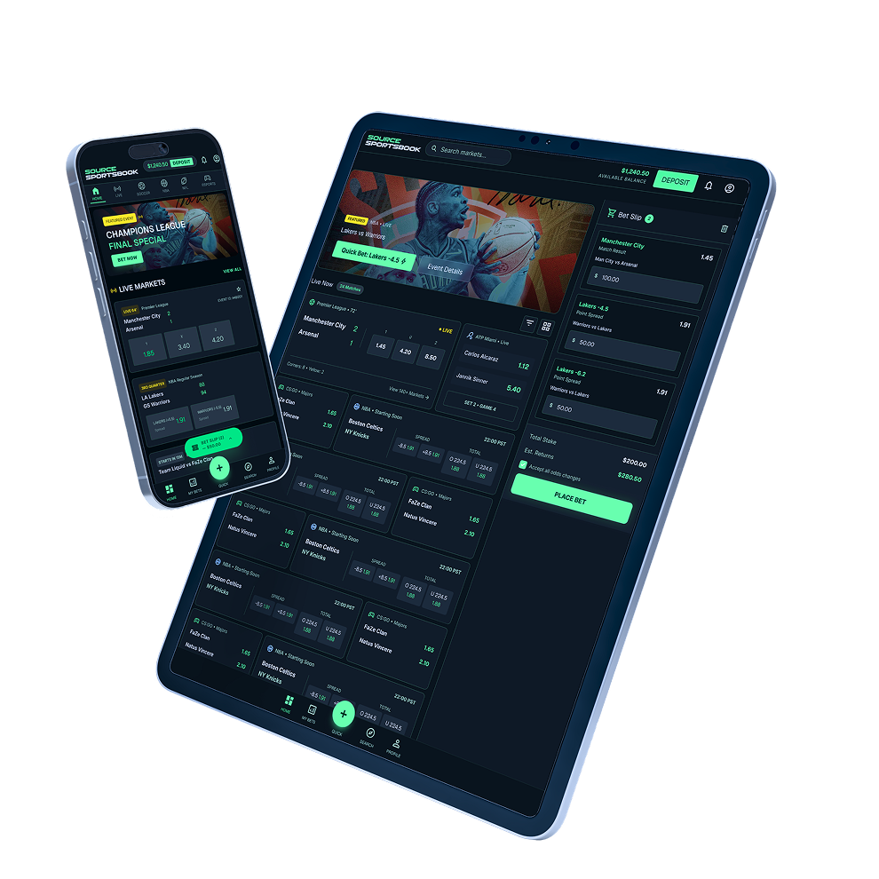 Sportsbook Platform Mockup